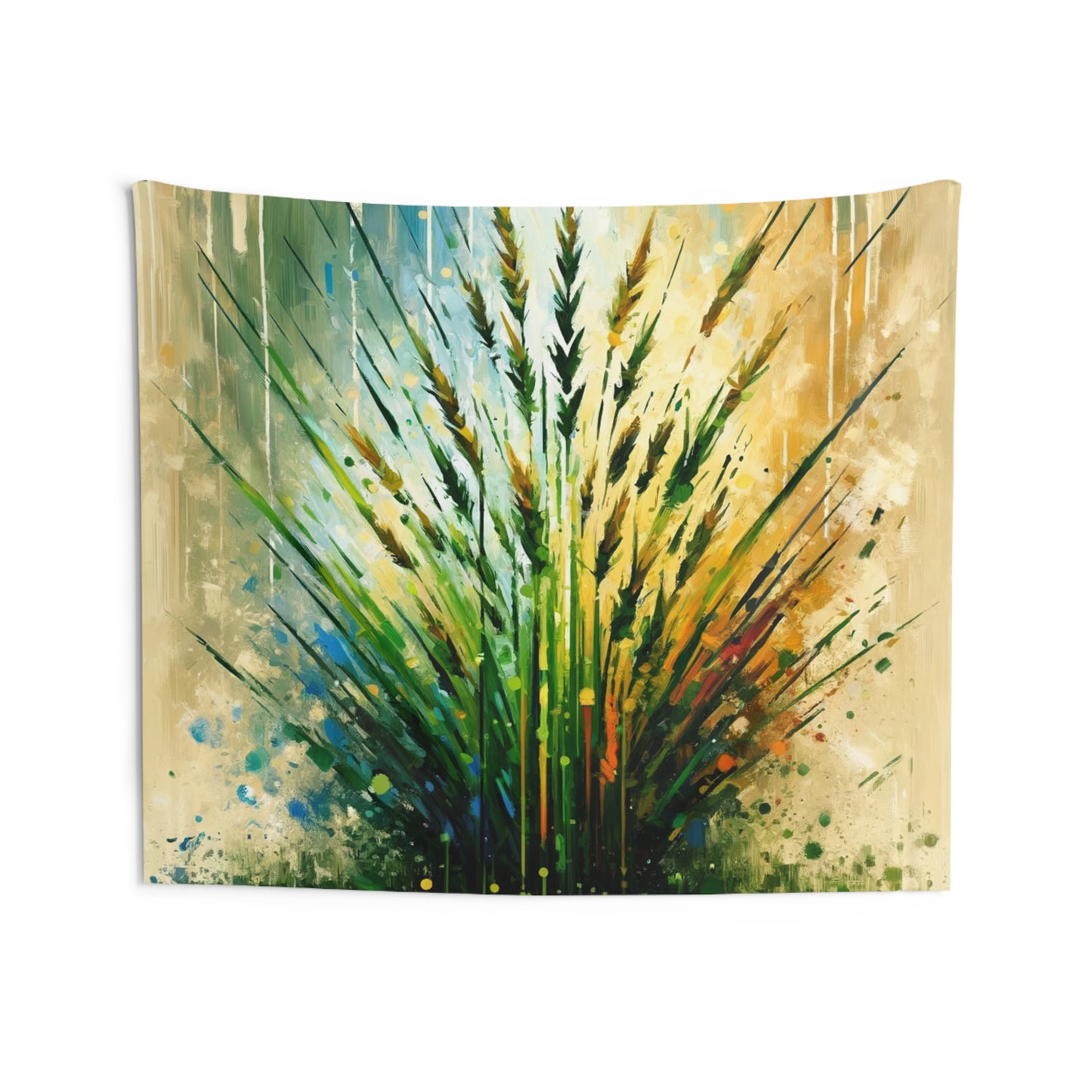 Grass Testament Change Indoor Wall Tapestries