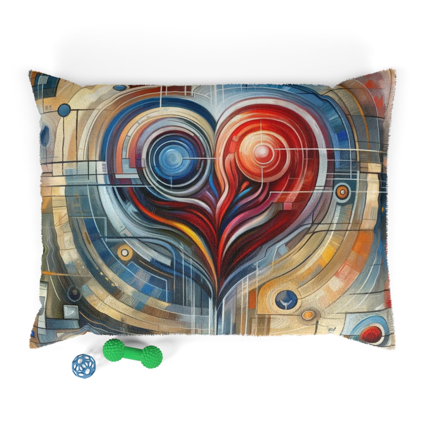 Techno Heart Harmony Pet Bed