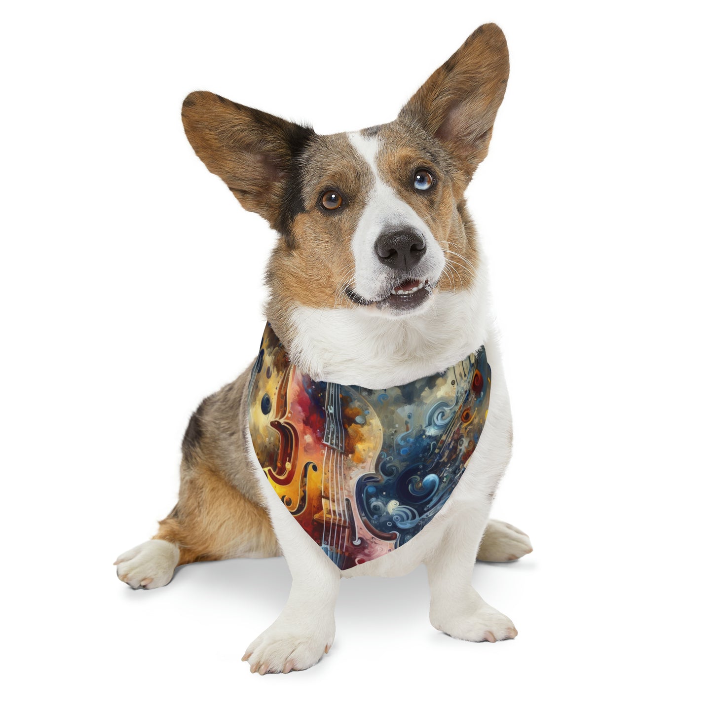 Symphonic Choices Canvas Pet Bandana Collar