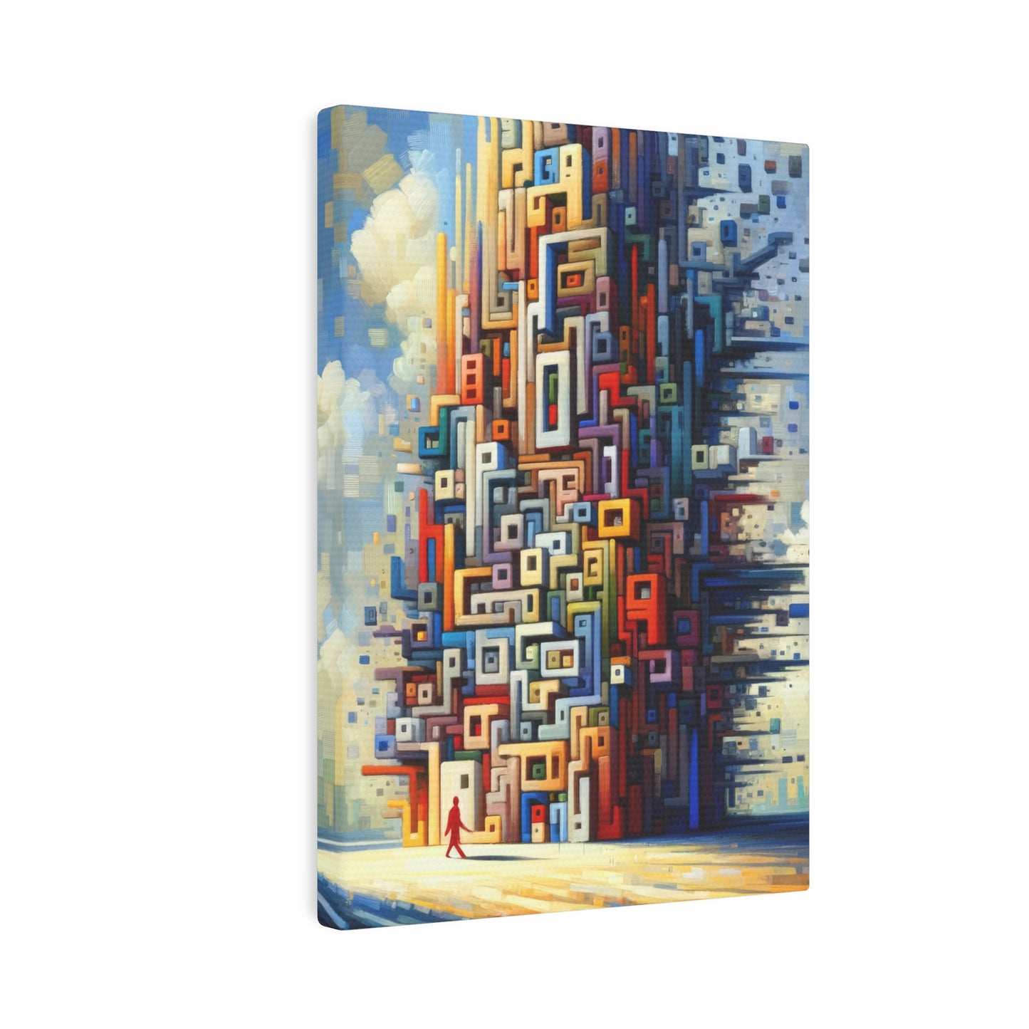 Architectural Endeavor Tapestry Canvas Photo Tile