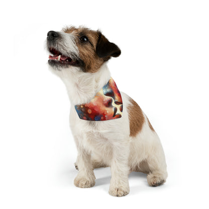 Dialogue Trust Tachism Pet Bandana Collar