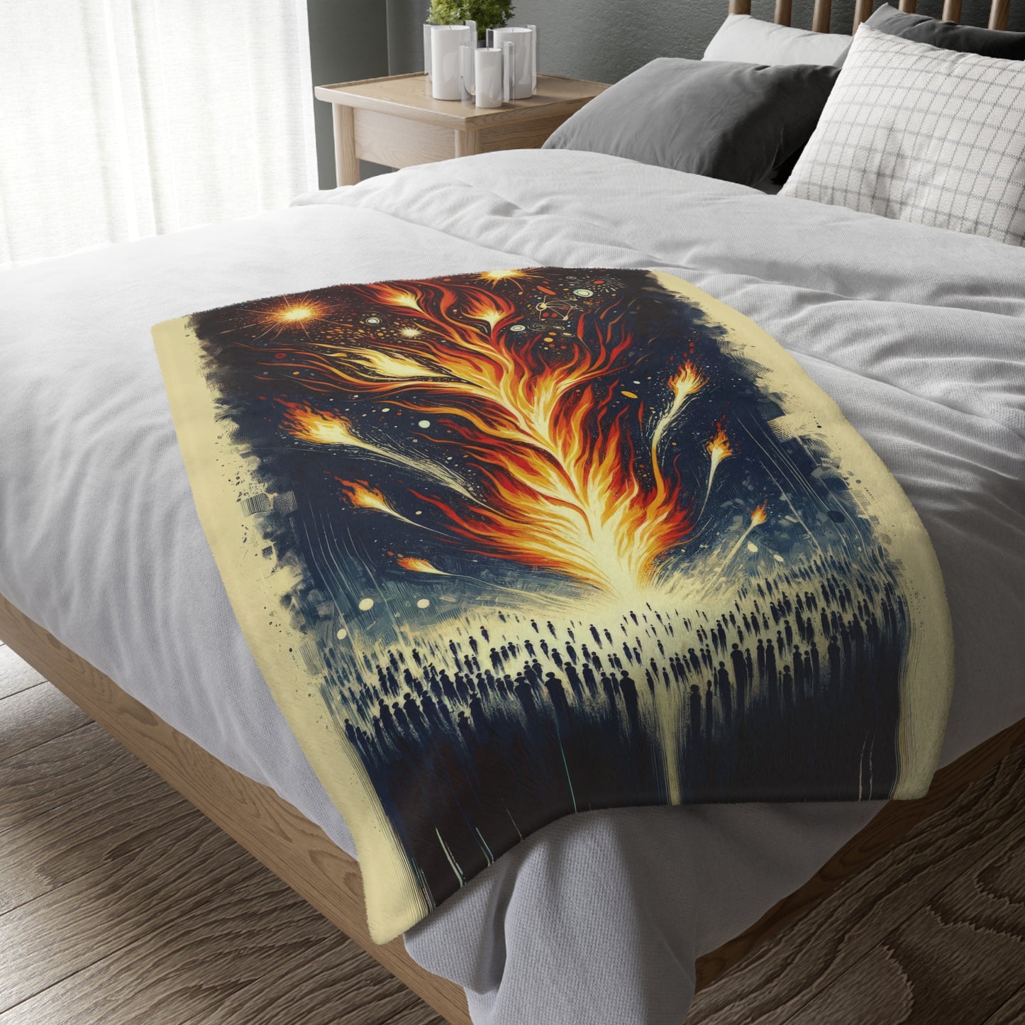 Ignition Change Catalyst Velveteen Microfiber Blanket (Two-sided print)