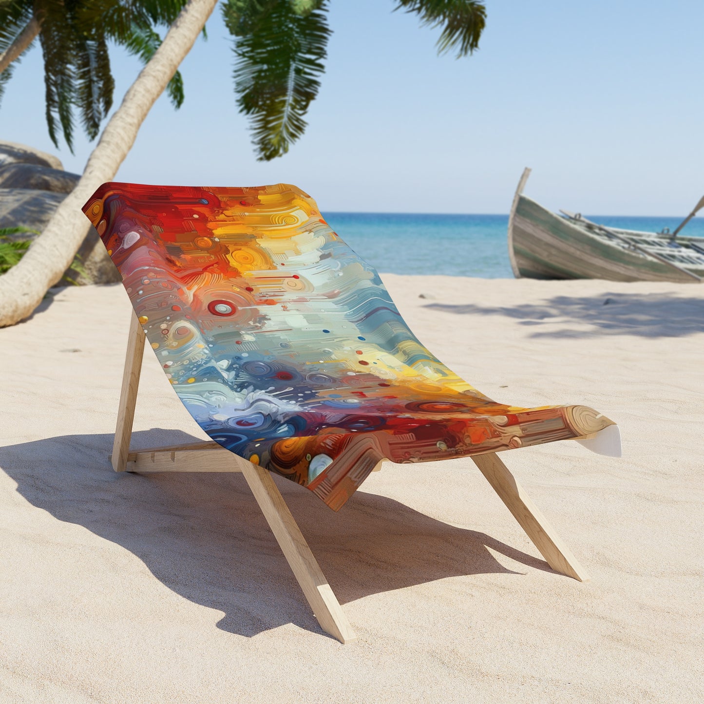 Joyous Effortless Exhale Beach Towel