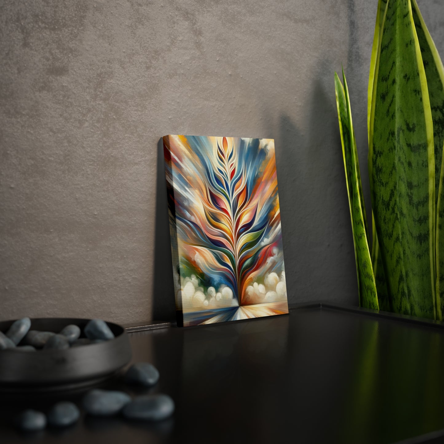 Sovereign Radiance Cultivation Canvas Photo Tile