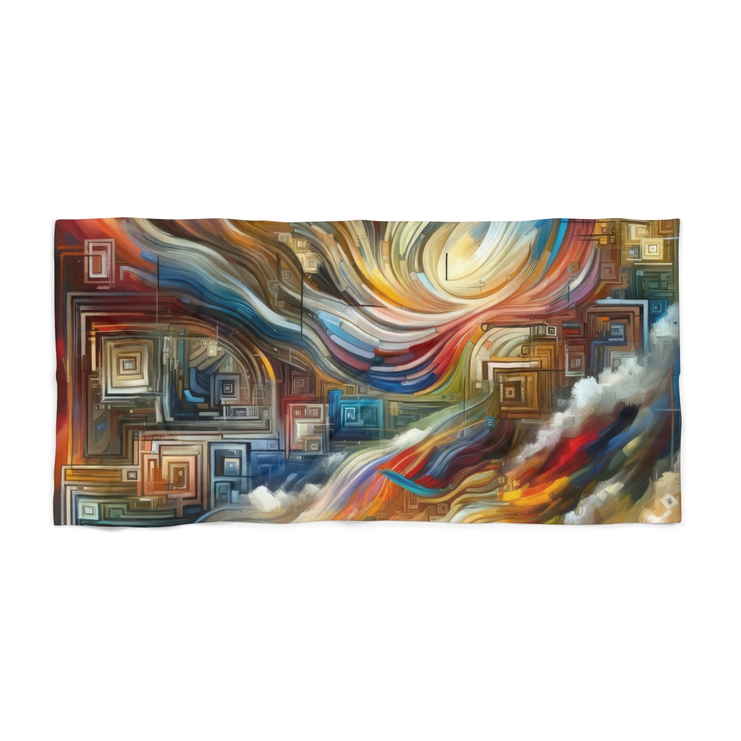 Woven Progress Tapestry Beach Towel