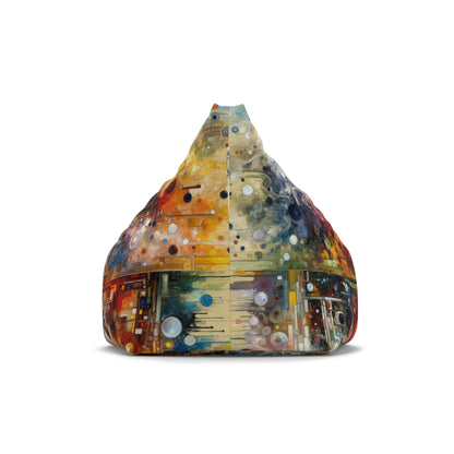 Perception Mosaic Abstract Bean Bag Chair Cover