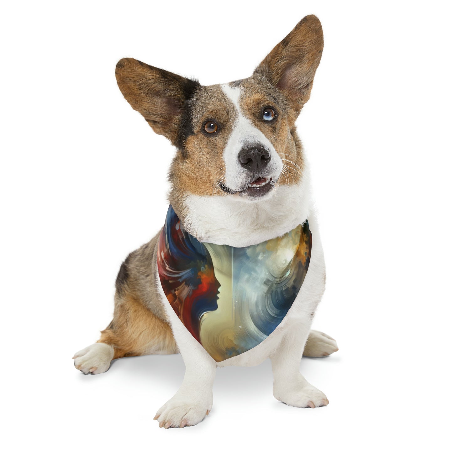 Embracing Sovereign Reflectivity Pet Bandana Collar