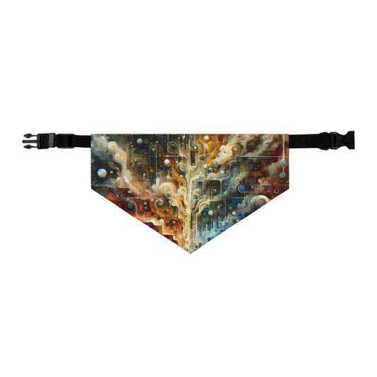 Integral Stewardship Abstract Pet Bandana Collar