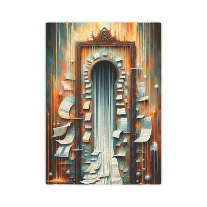 Illuminated Truths Mirror Canvas Photo Tile
