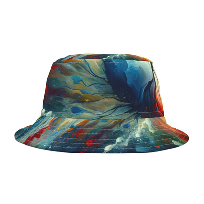 Humanity Heart Unveiled Bucket Hat (AOP)