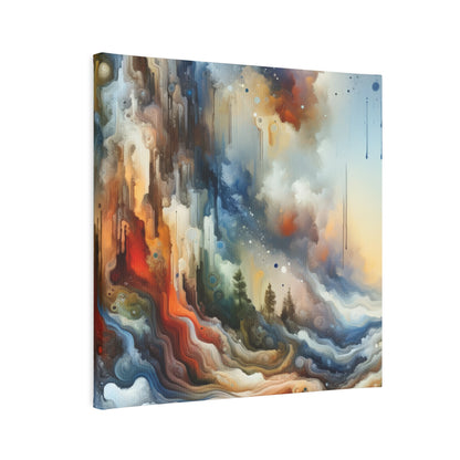 Inner Journey Abstract Canvas Photo Tile