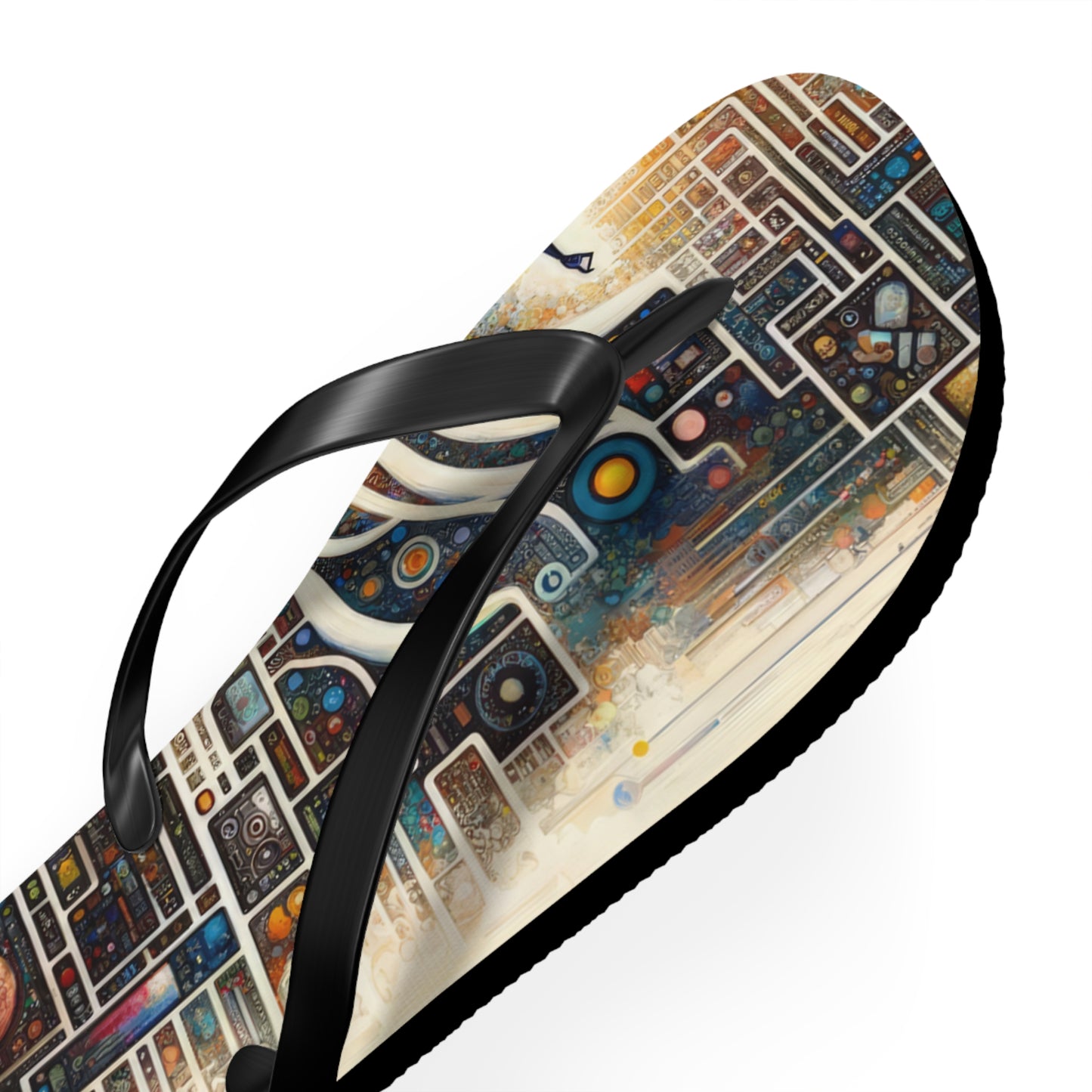 Syncing Silicon Spirituality Flip Flops