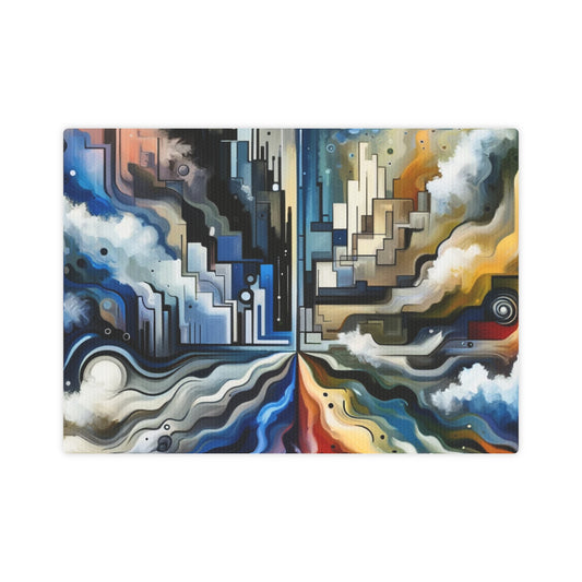 Digital Divide Navigation Canvas Photo Tile