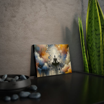 Mindful Transformation Profundity Canvas Photo Tile