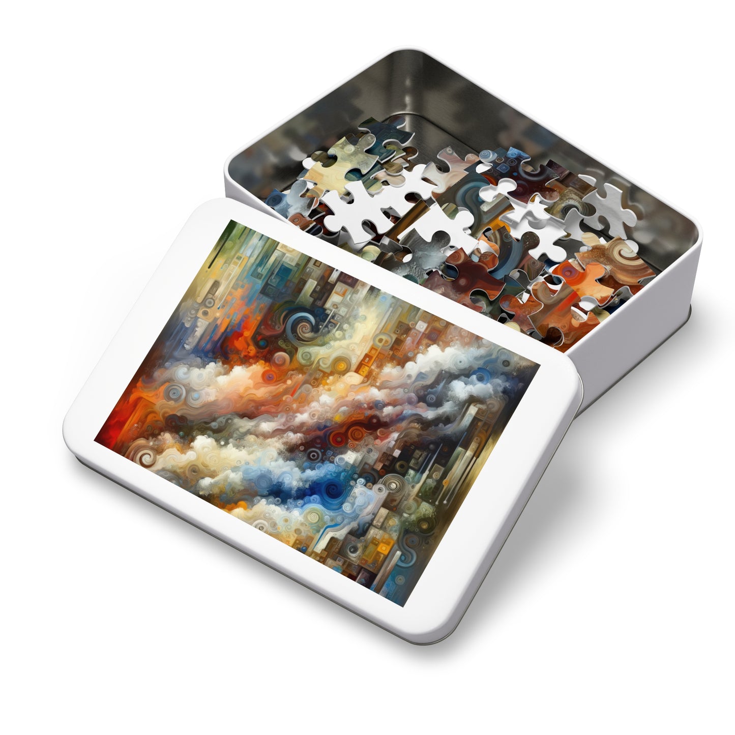 Tachist Unity Diversity Jigsaw Puzzle (30, 110, 252, 500,1000-Piece)