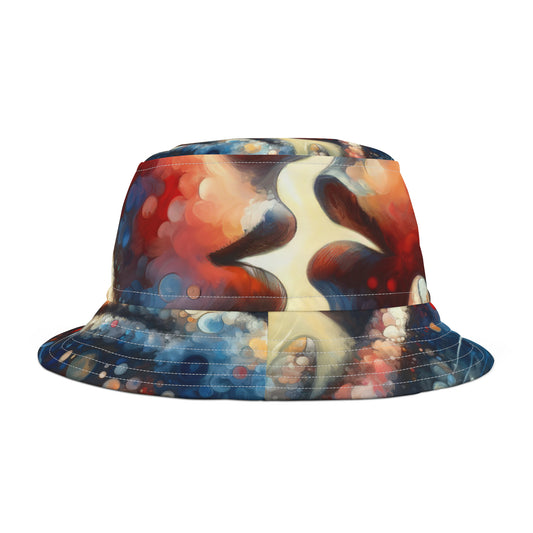 Dialogue Trust Tachism Bucket Hat (AOP)