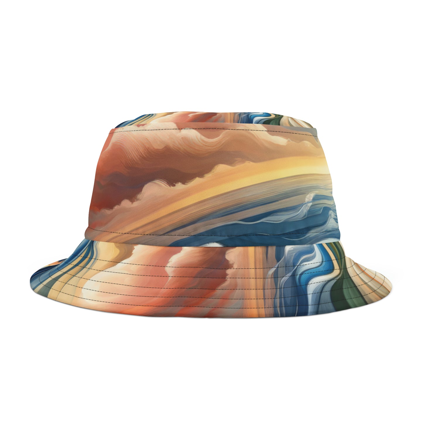 Tachism Confluence Harmony Bucket Hat (AOP)