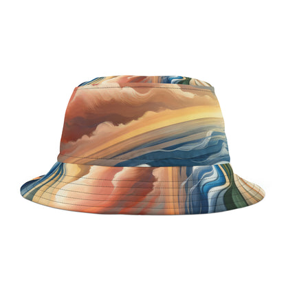Tachism Confluence Harmony Bucket Hat (AOP)