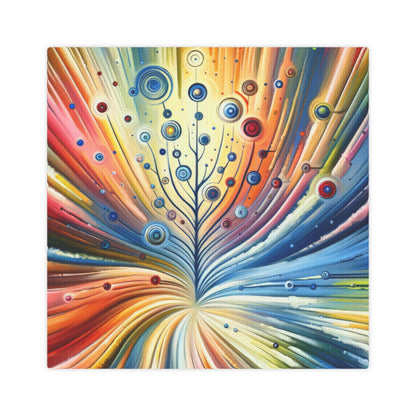 Sustainable Ripple Abstract Canvas Photo Tile