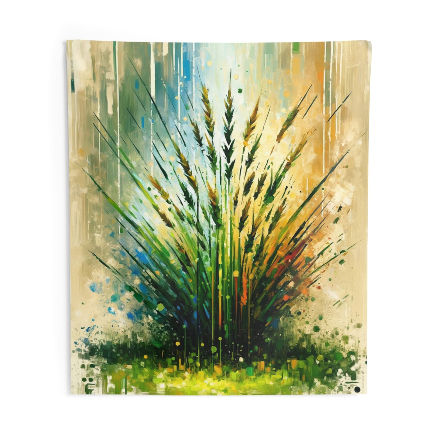 Grass Testament Change Indoor Wall Tapestries