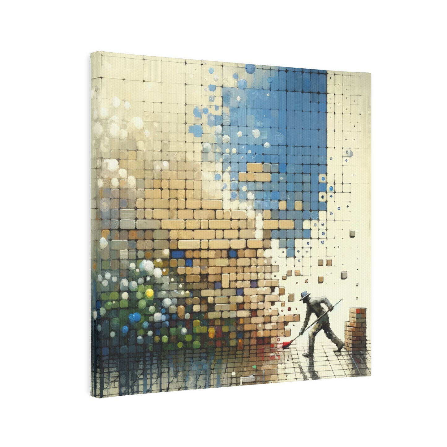 Change Tachism Everyday Canvas Photo Tile