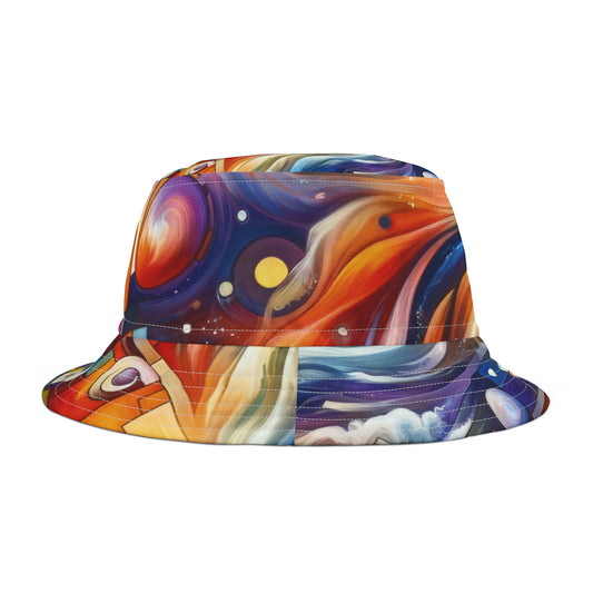 Cosmic Tachism Alchemy Bucket Hat (AOP)