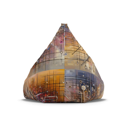 Abstract Structural Complexity Bean Bag Chair Cover