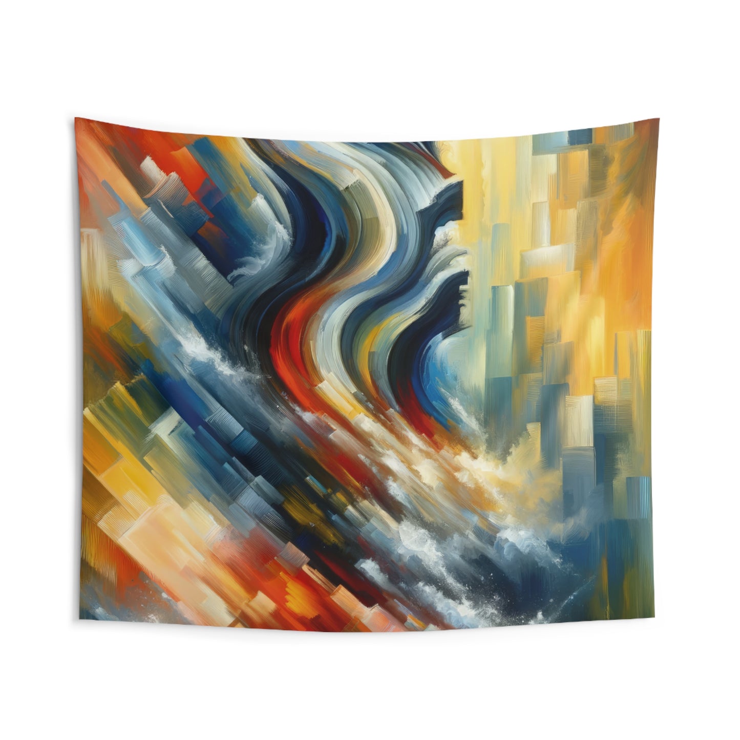 Persistence Force Abstract Indoor Wall Tapestries
