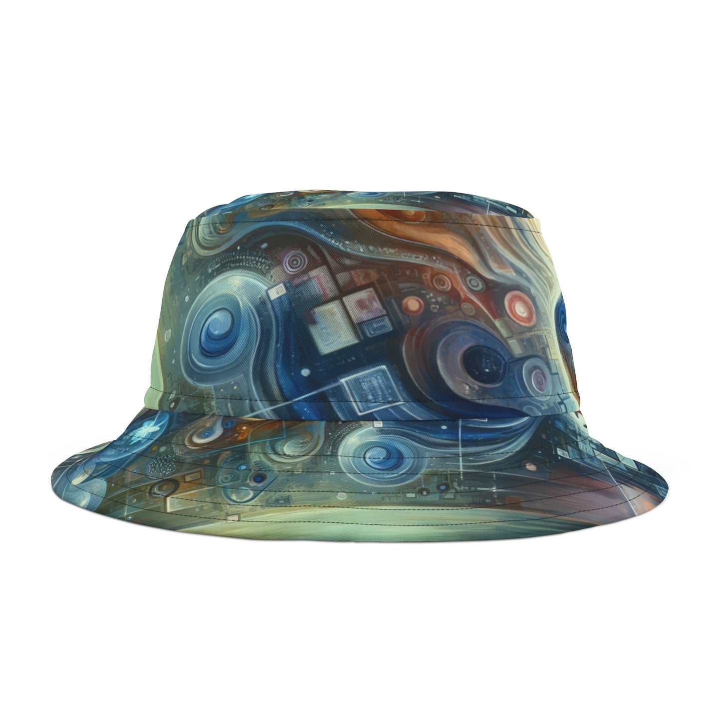 Technological Spiritual Synthesis Bucket Hat (AOP)