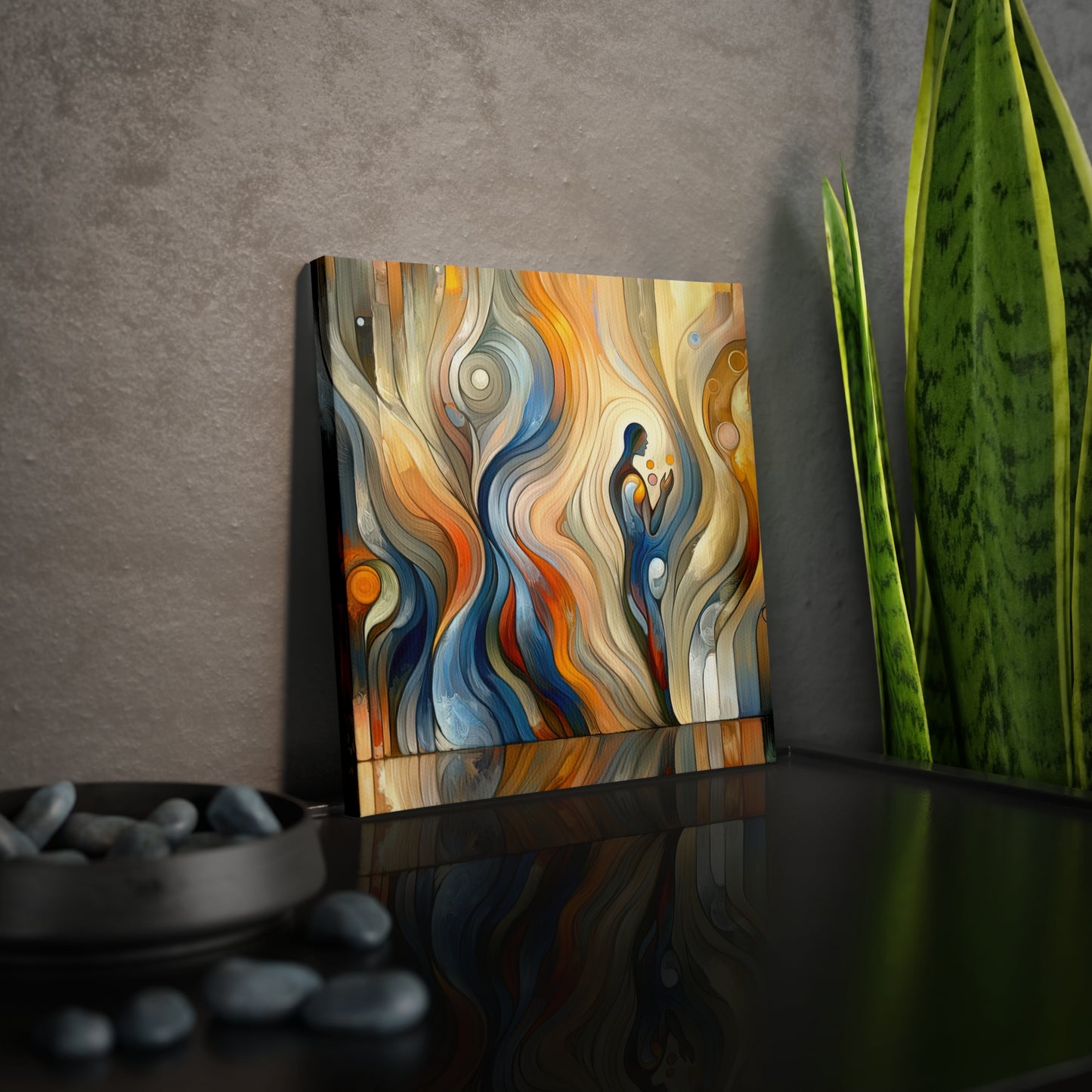 Self Embrace Benevolence Canvas Photo Tile