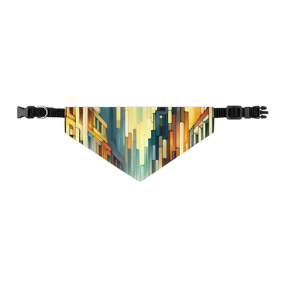 Cobbled Rhythm Heartbeat Pet Bandana Collar