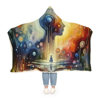 Reflective Oneness Healing Snuggle Blanket