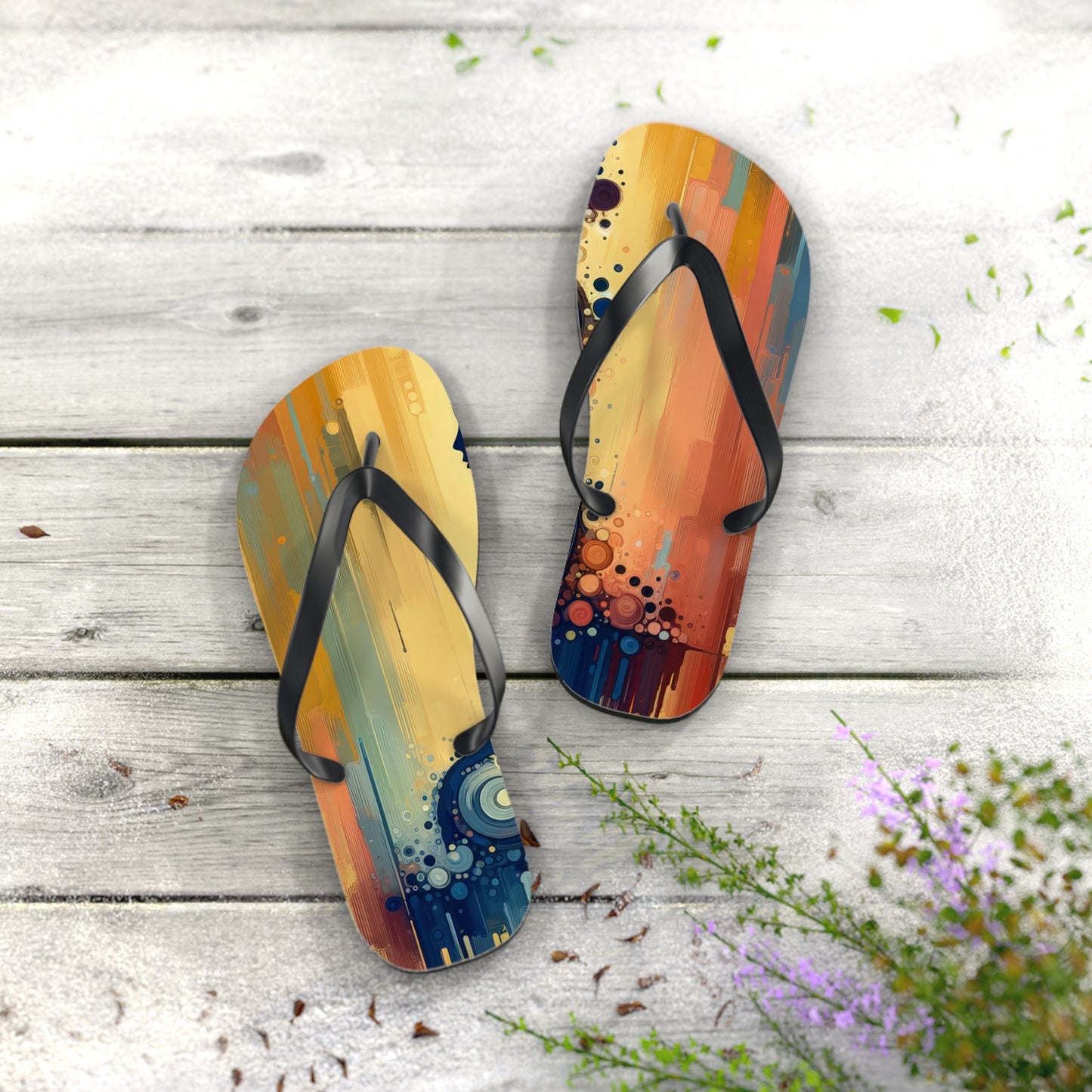 Patience Essence Tachism Flip Flops