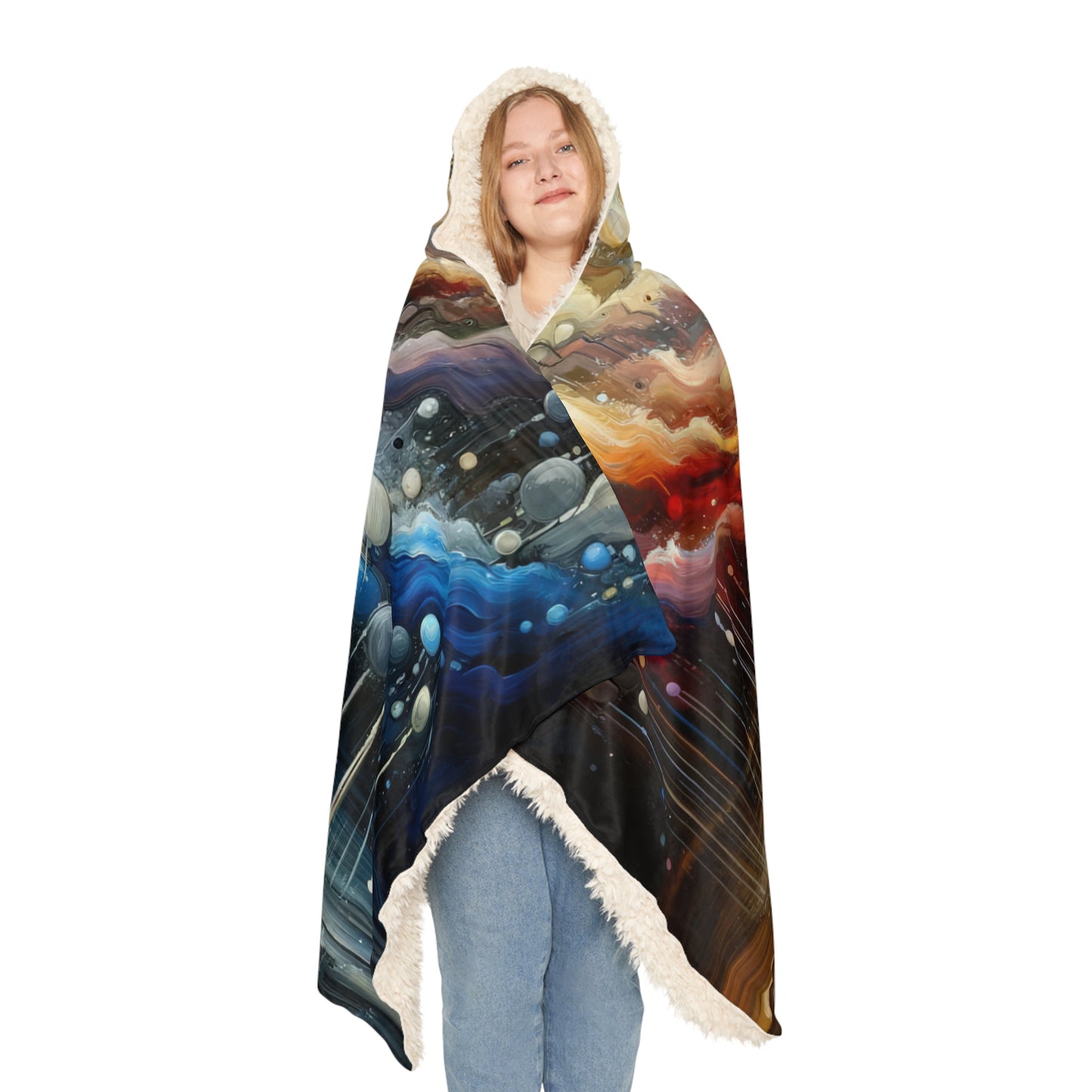 Linguistic Resonance Cascade Snuggle Blanket