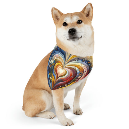 Harmonic Heart Essence Pet Bandana Collar