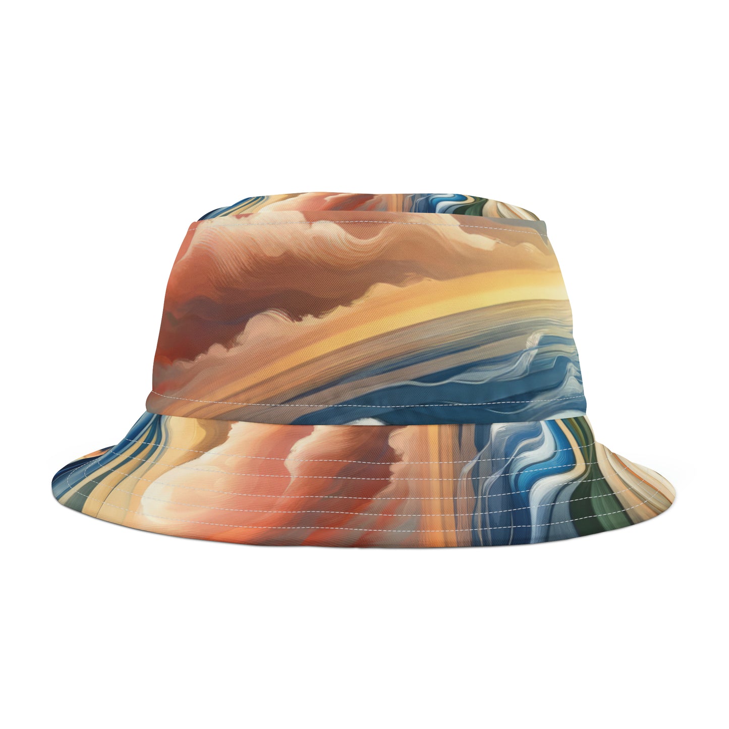 Tachism Confluence Harmony Bucket Hat (AOP)