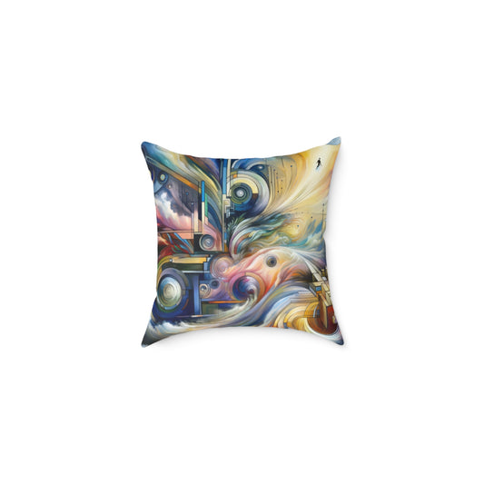 Sovereign Integral Journey Spun Polyester Pillow