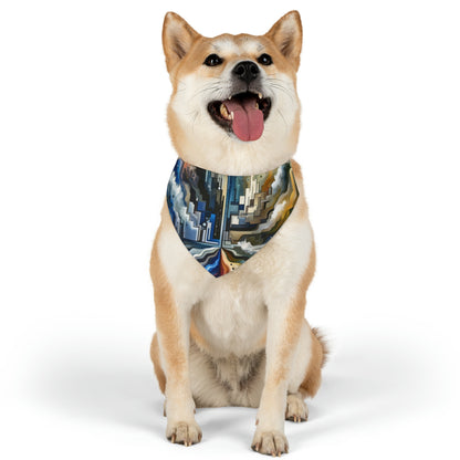 Digital Divide Navigation Pet Bandana Collar