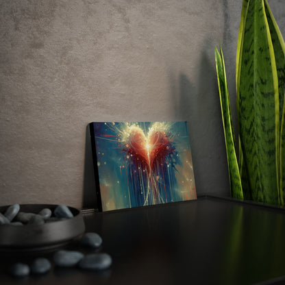 Transcendent Connection Beauty Canvas Photo Tile