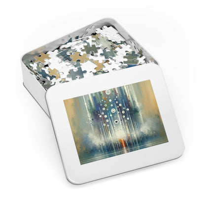 Tachism Digital Escape Jigsaw Puzzle (30, 110, 252, 500,1000-Piece)