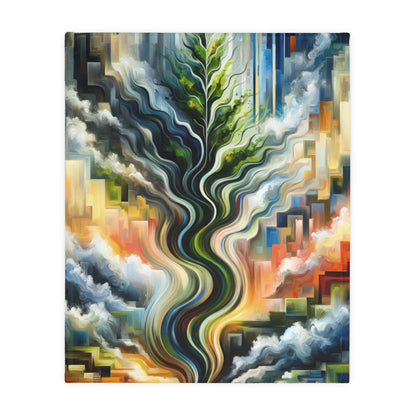 Eternal Digital Contrast Velveteen Microfiber Blanket (Two-sided print)