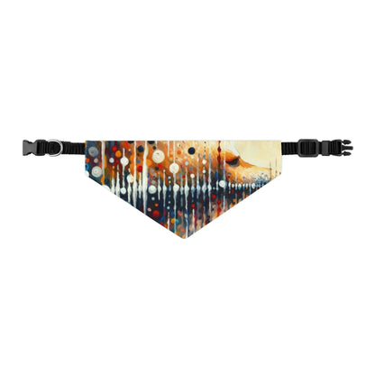 Distant Barking Echoes Pet Bandana Collar