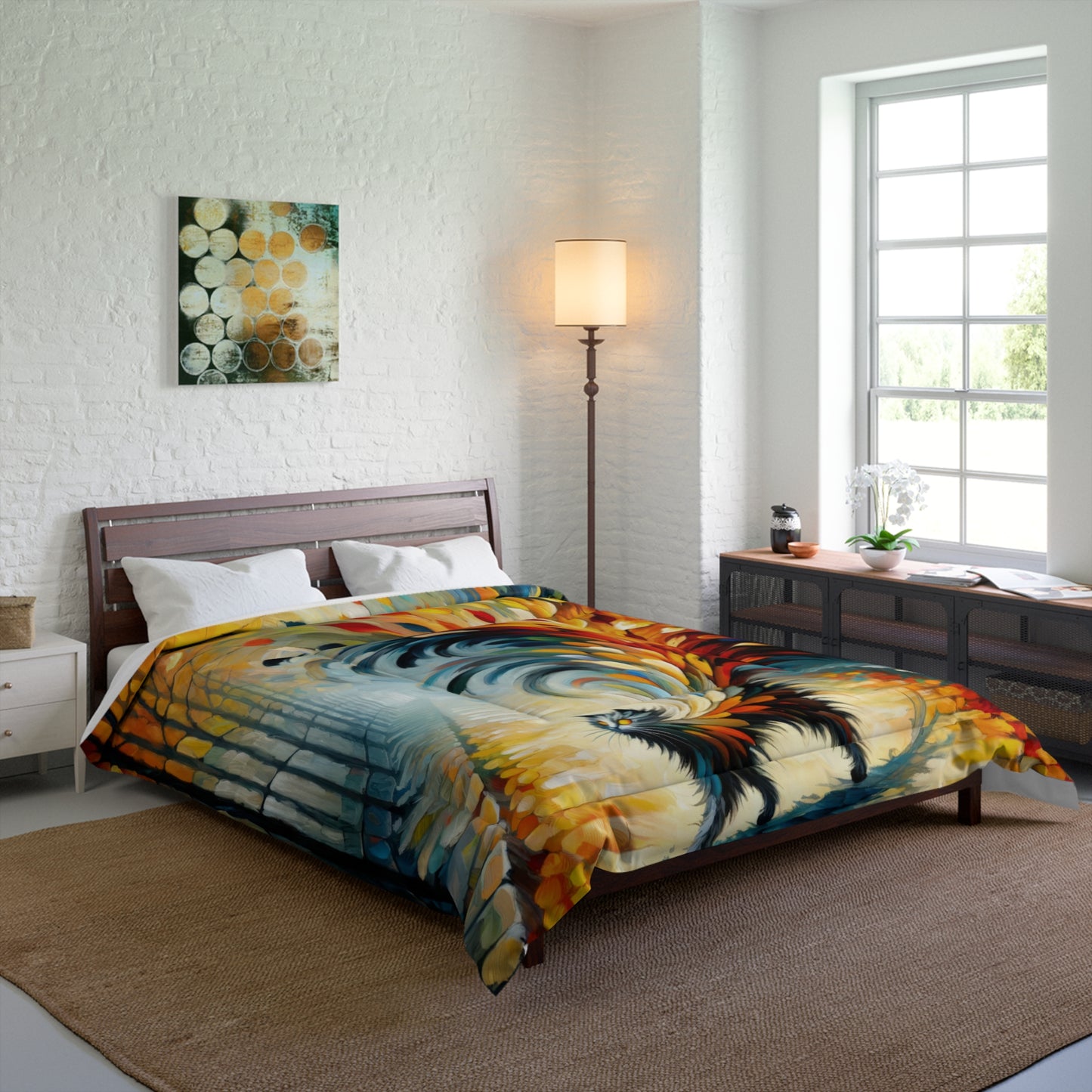 Autumn Whirlwind Escape Comforter