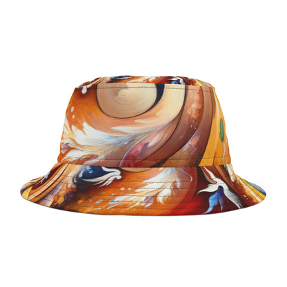 Companionable Lightness Journey Bucket Hat (AOP)