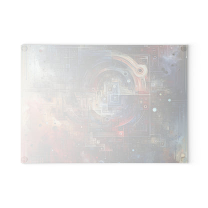 Awareness Algorithm Tachism Glass Cutting Board