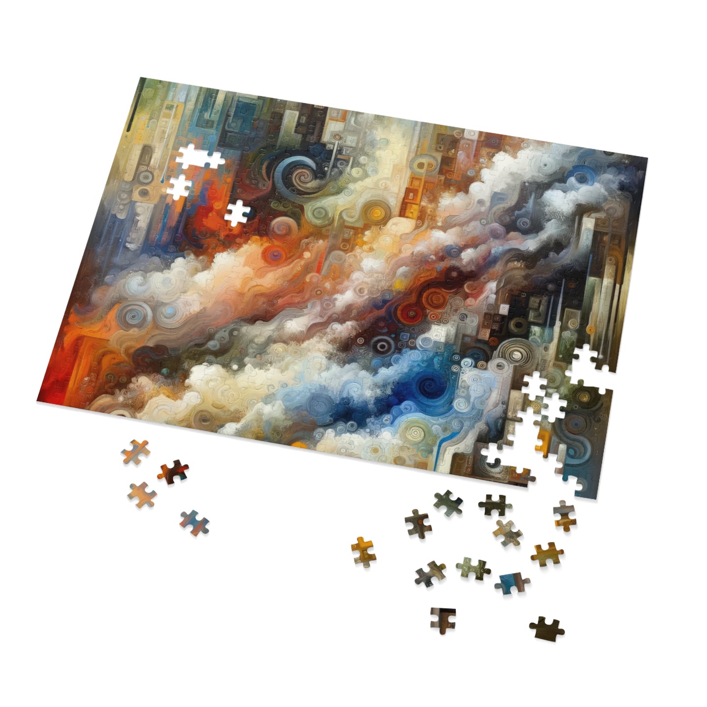 Tachist Unity Diversity Jigsaw Puzzle (30, 110, 252, 500,1000-Piece)