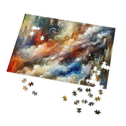 Tachist Unity Diversity Jigsaw Puzzle (30, 110, 252, 500,1000-Piece)