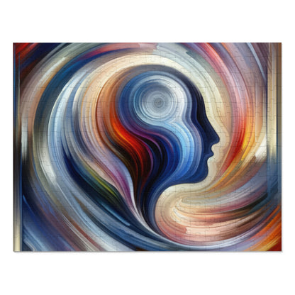 Harmonious Mindset Abstract Jigsaw Puzzle (30, 110, 252, 500,1000-Piece)