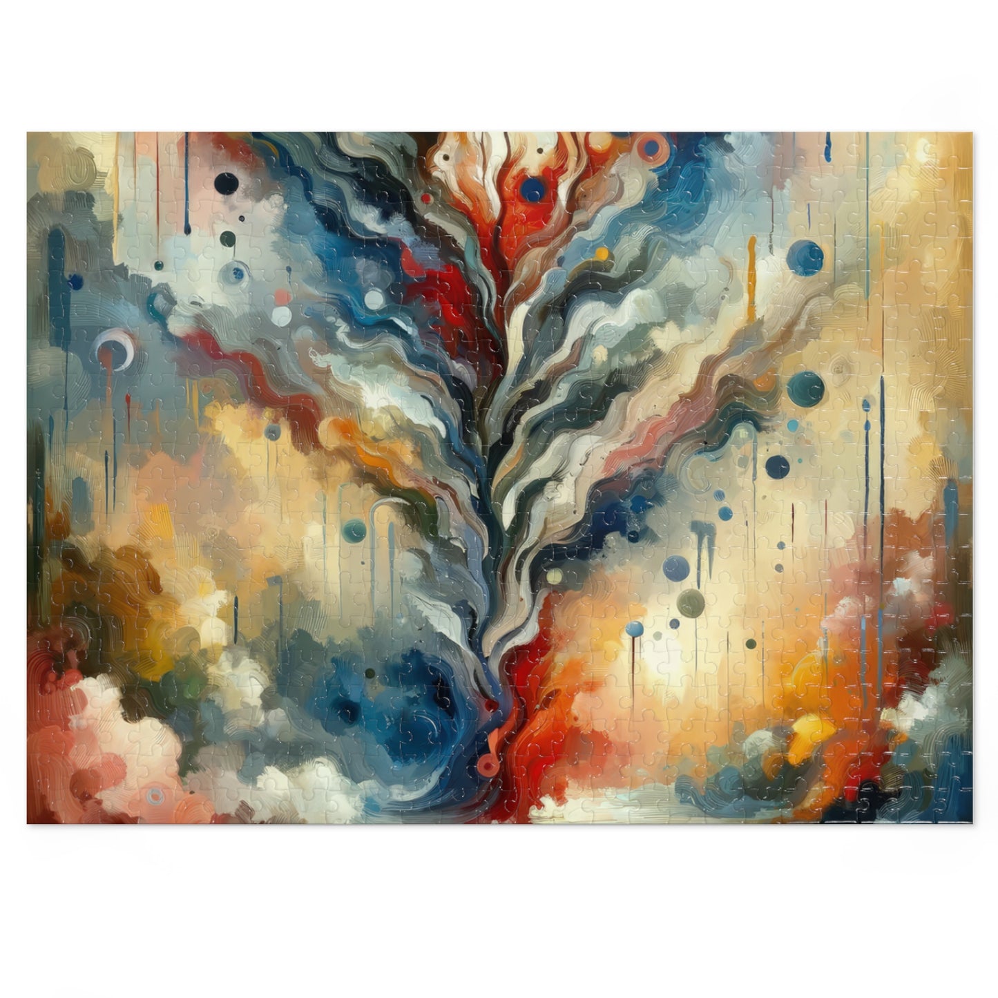 Abstract Forgiveness Offering Jigsaw Puzzle (30, 110, 252, 500,1000-Piece)