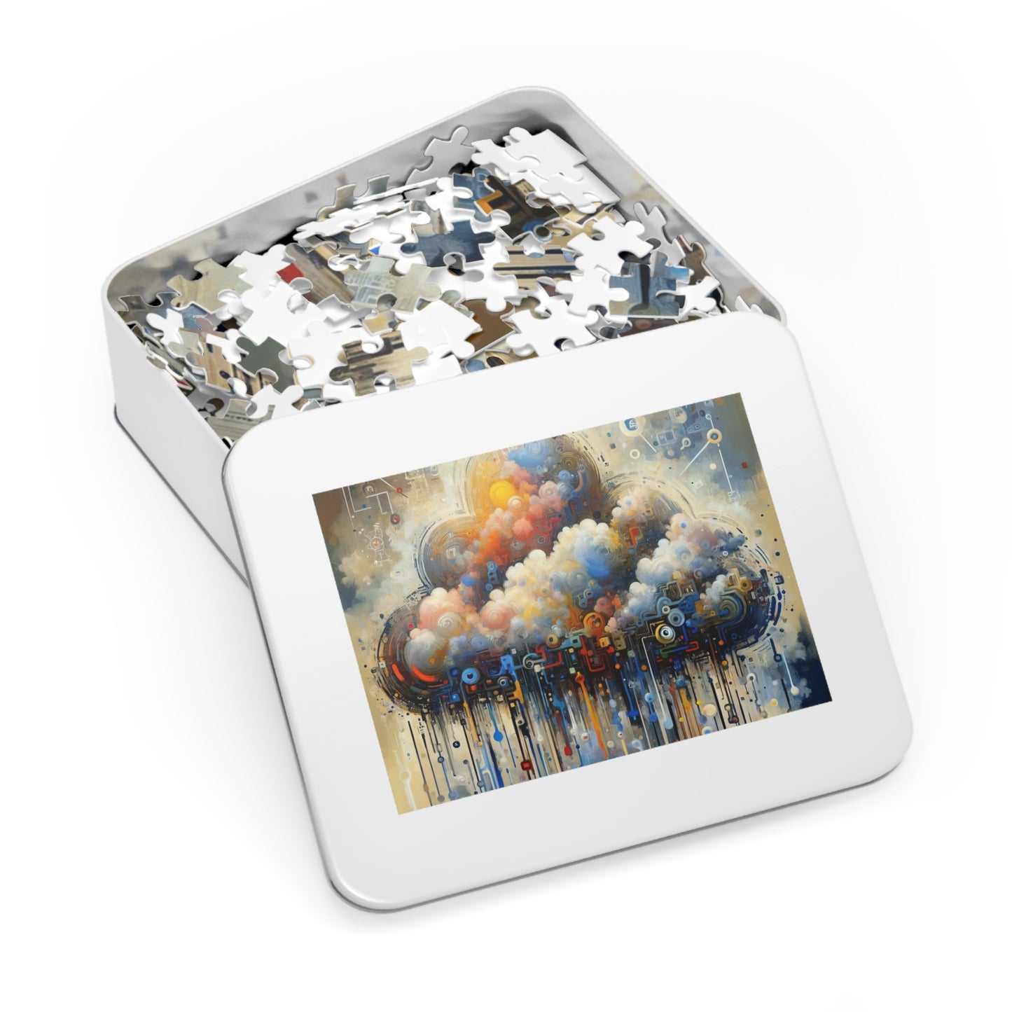 Cloud Community Crafting Jigsaw Puzzle (30, 110, 252, 500,1000-Piece)